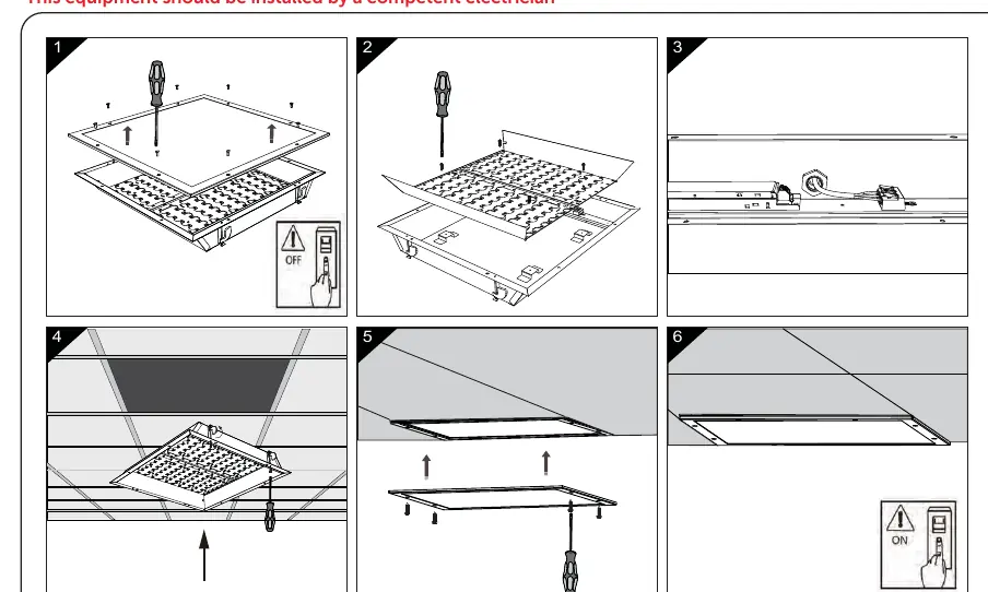Schritt-für-Schritt-Installationsanleitung für die Arial Endure Leuchte