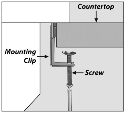 Detailansicht Montageclip