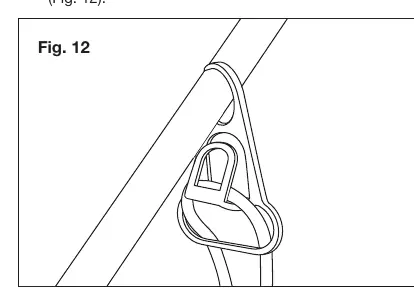 Sicherung des Verlängerungskabels (Fig. 12)