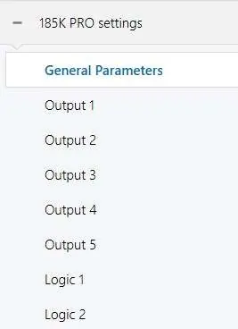 Konfigurationsmenü
