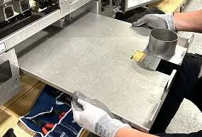 Entfernen der Filterwanne