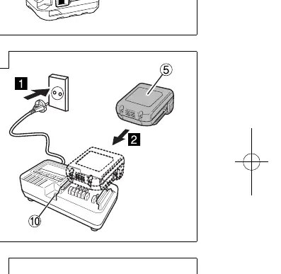 Ladevorgang des Akkus (Fig. 4)