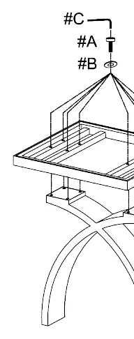 End Table: Montage der Basis an die Beine