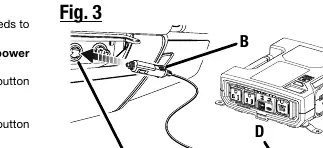 Anschluss an 12V-Kfz-Steckdose (Fig. 3)