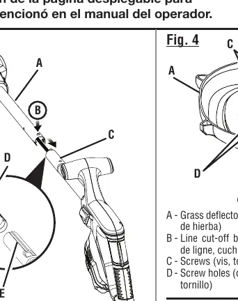 Montage des Auslegers (Fig. 2)