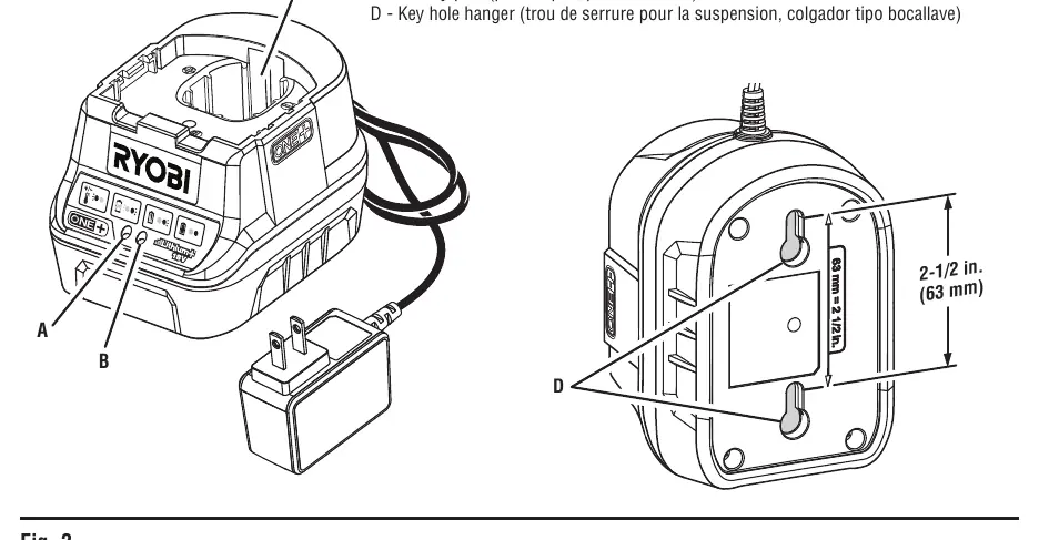 Ladegerät-Diagramm (Fig. 1 & 2)