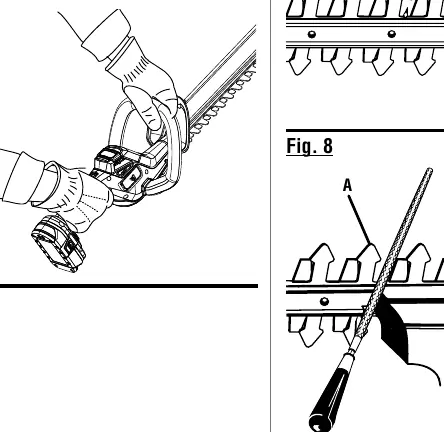 Korrekte Arbeitsposition (Fig. 5)
