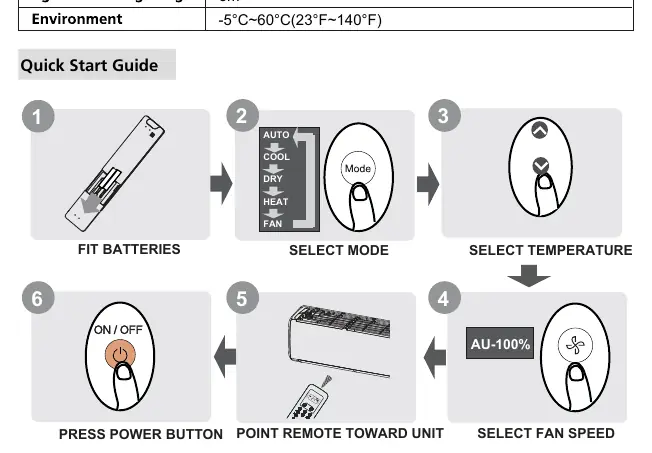 Schnellstartanleitung: Batterien einlegen und Grundfunktionen nutzen