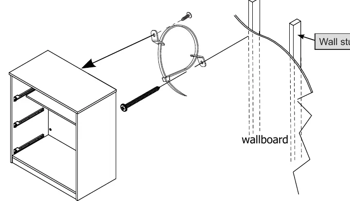 Wandmontage (Schritt 11)