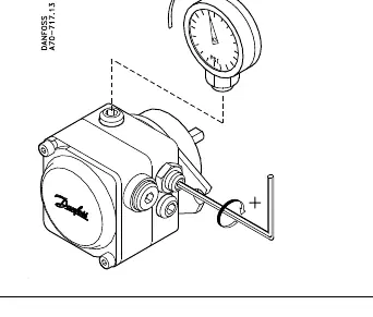 Druckeinstellung und Filterwechsel (Fig. 3)