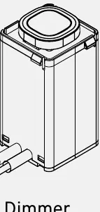 KASTA-1BMBH-W Smart Dimmer Mechanismus