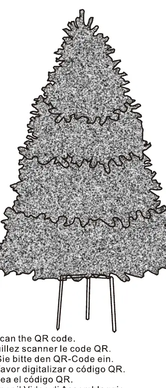 Künstlicher Weihnachtsbaum Homcom 1BS6