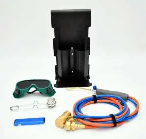 Lieferumfang des Gas Welding and Cutting Torch Kit