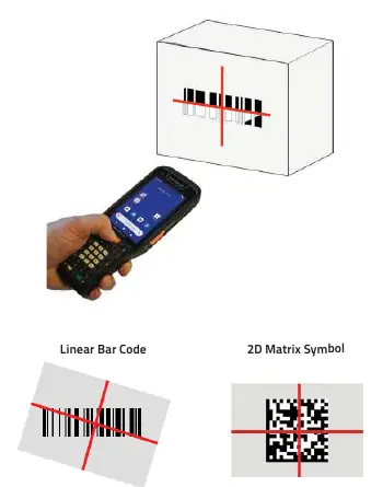 Beispiel für Barcode-Scan-Muster