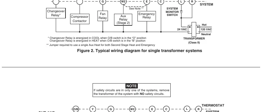Schaltplan für Ein-Transformator-Systeme