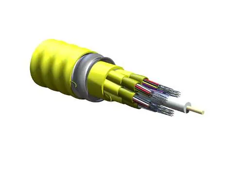 Aufbau des MIC Unitized Tight-Buffered Interlocking Armored Cable