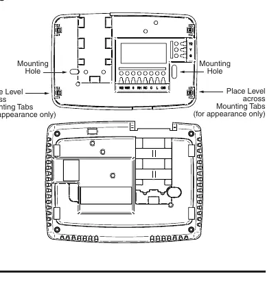 Thermostat-Basis und Montage