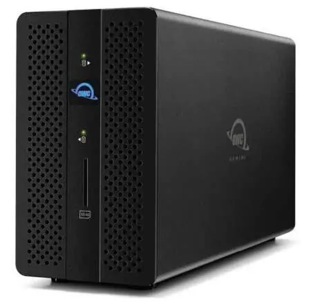 OWC Gemini (1GbE) Vorderansicht