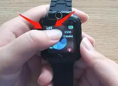 Anzeige der Netzwerkverbindung auf der Uhr