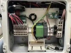 Innenansicht der Wiring Box