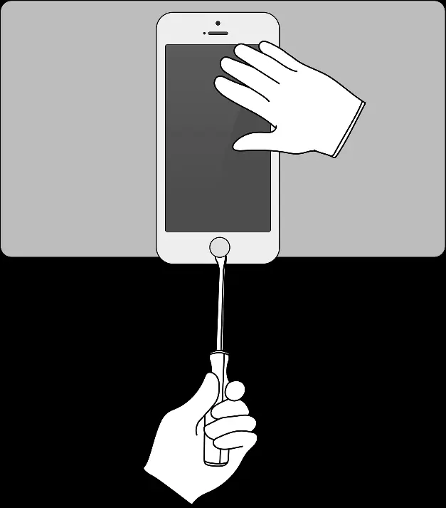Entfernen des Displays