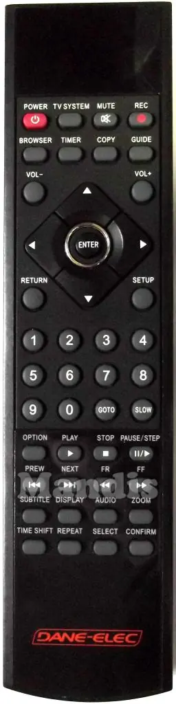 Originalfernbedienung Dane-Elec So-Speaky PVR 1TB
