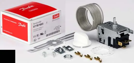 Beispielinhalt eines Danfoss Service-Kits