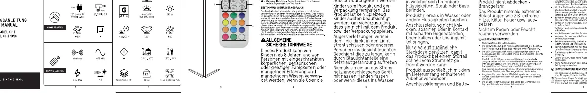 Übersicht der Komponenten und Batteriewechsel