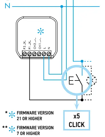 Schaltplan für die Erweiterung des Systems