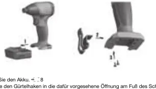 Einsatzwerkzeug einsetzen