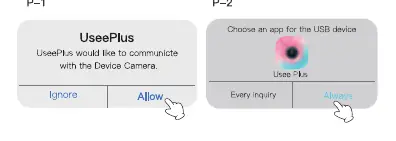 App-Berechtigungen bestätigen