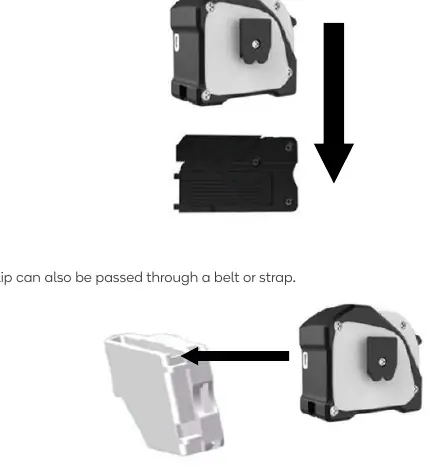 Verwendung des Clips