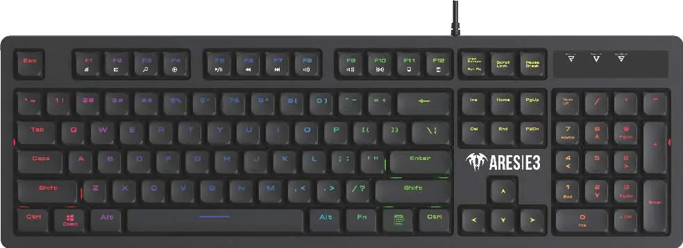 GAMDIAS ARES E3 Gaming-Tastatur