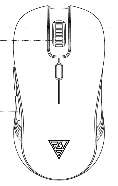 Tastenbelegung der Gaming-Maus