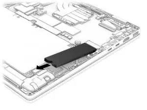 Entfernen der SSD