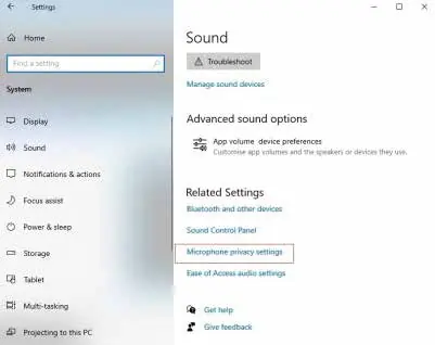 Windows Sound-Einstellungen