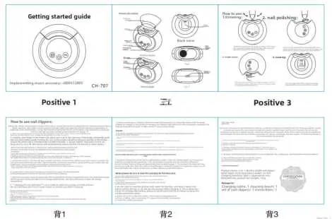 Diagramm zur Bedienung und Ansicht des Geräts