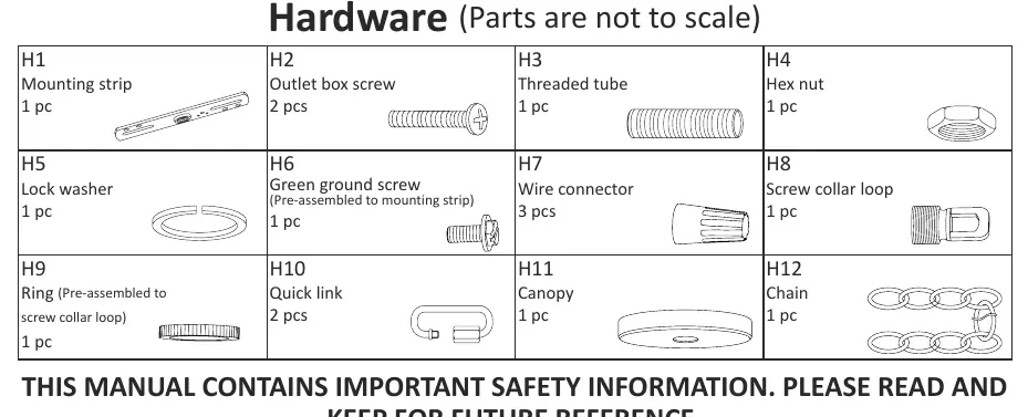 Hardware-Liste (H1-H12)