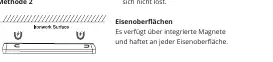 Installationsmethode 2: Magnetische Befestigung