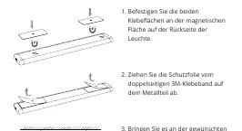 Installationsmethode 1: Verwendung der Klebepads