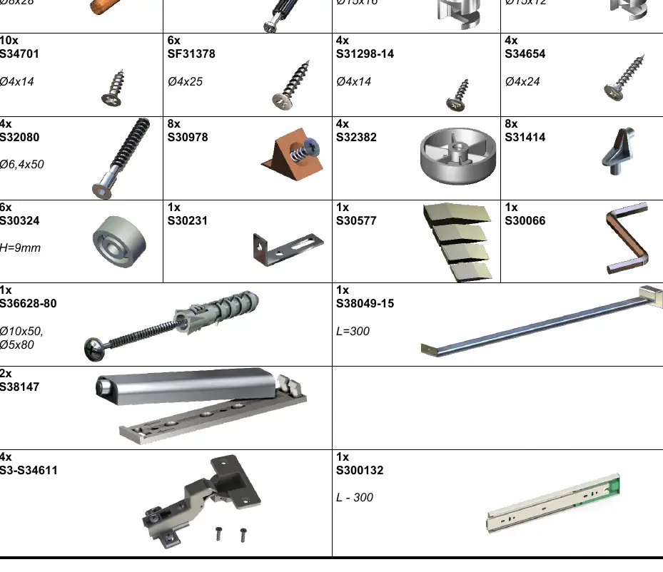 Hardware-Liste