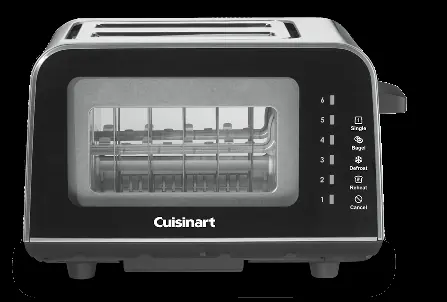 Toaster-Bedienfeld