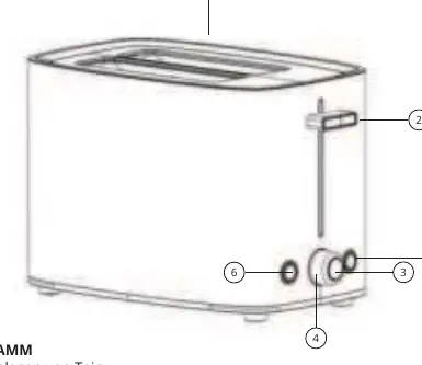 Diagramm des Niceboy ION Cruncher C4 Toasters