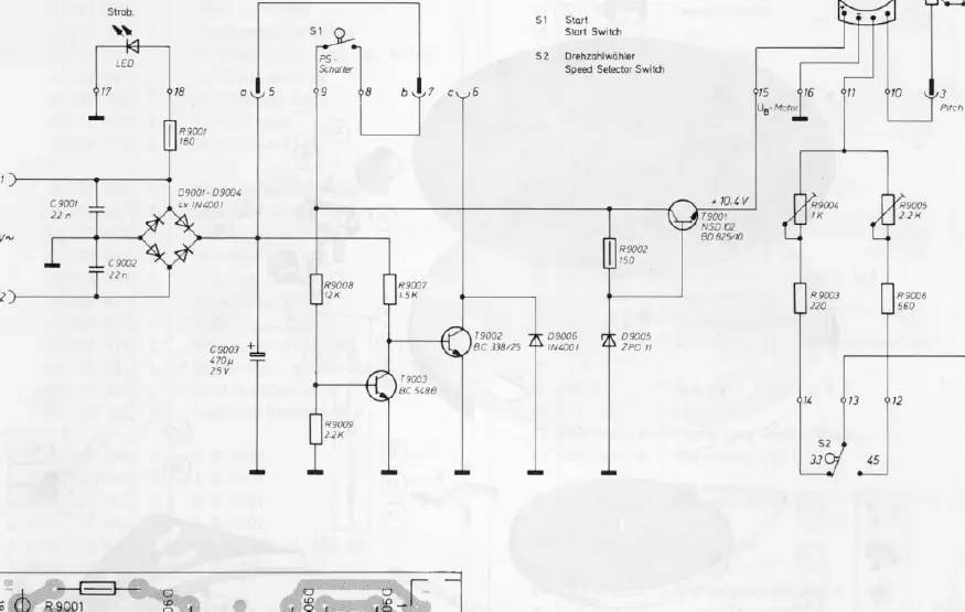 Schaltplan des Dual ASP 135