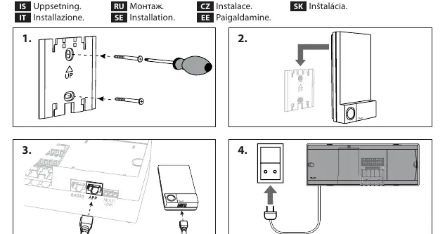 Schritte zur Installation des Zigbee-Moduls