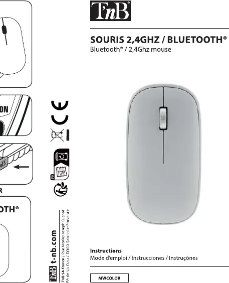 Schritte zur Bluetooth-Kopplung und Bedienung der Maus