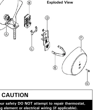 Austausch des Thermostats