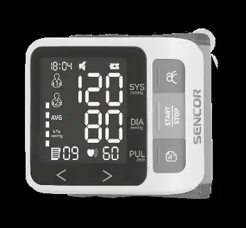 Sencor SBD 0900WH Display und Tasten