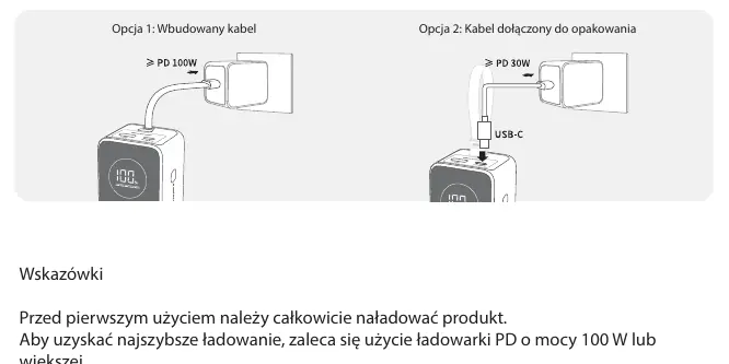 Methoden zum Aufladen der Powerbank