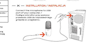 Installation des Mikrofons am Computer